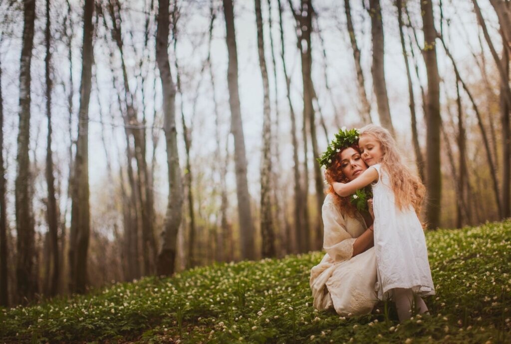 Young wedding couple 